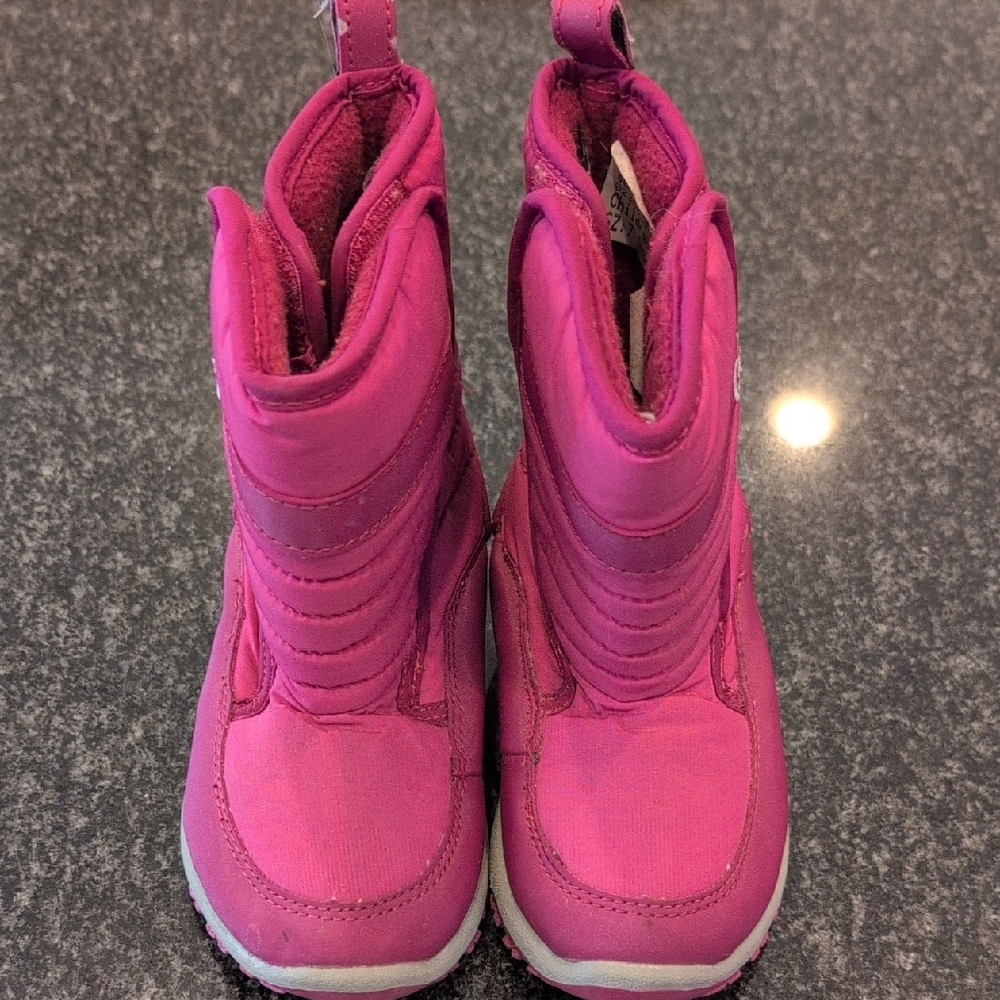 Pink Kids Winter Boots